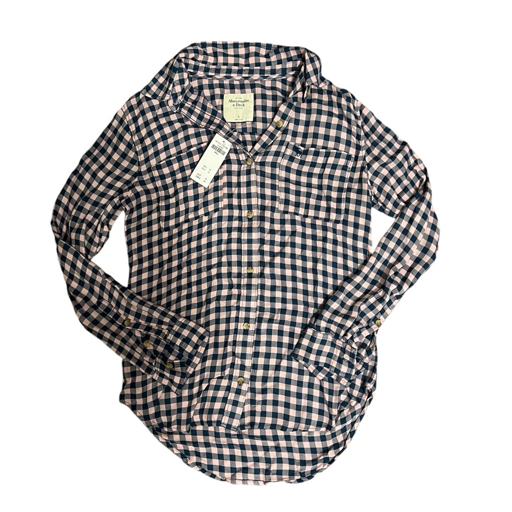 Small Abercrombie and Fitch Plaid Button Up